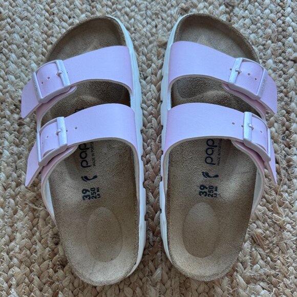 Birkenstock Papillio Arizona Chunky Sandals – Soft Pink – EU 39 / US 8-8,5 💗 - Picture 7 of 9
